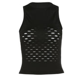 Music Festivals Rave Outfits Girls Tops Summer Women's Fashion round Neck Solid Color