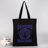 Stranger Things Hellfire Club Handbag Handbag Fashion Shopping Bag Portable Women's