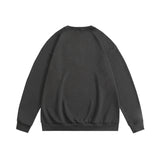 Preppy Aesthetic Sweatshirt round Neck Sweater Men's Loose Autumn Printing