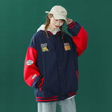Jock Jacket Couple Jacket Men's Autumn Loose Casual Cotton Baseball Uniform Men's Clothing