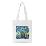 Stranger Things Hellfire Club Handbag Student Shoulder Portable Canvas Bag Shopping Bag