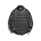 Yellow Varsity Jacket Autumn Coat Male Fake Two Pieces Versatile Jacket Top