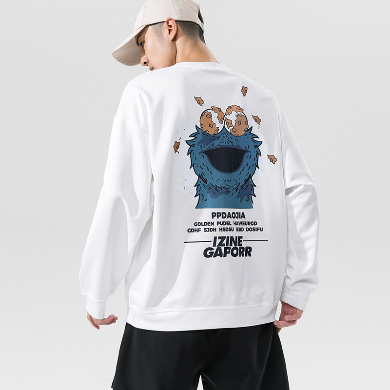 Men Sweatshirts Autumn and winter men's loose round neck sweatshirt