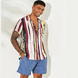 Men Hawaii Shirts 2023 Summer