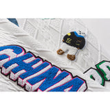 Baby Blue Varsity Jacket Spring Jacket Fashion Stitching Baseball Young Men's Jacket