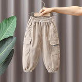 Toddler Boys Pants Boys Cargo Pants Spring and Autumn Leisure