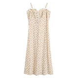 Marilyn Monroe Dress Women's Floral Dress for Spring and Autumn
