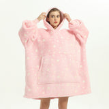Hoodies Blankets Casual Homewear plus Size Robe Winter