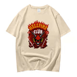 Hellfire Club Shirt Printed T-Shirt Top Short Sleeve