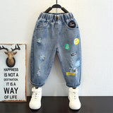 Toddler Boys Pants Boys' Jeans Spring and Autumn
