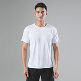 Sweat Wicking Shirt Sports Quick-Drying T-shirt Flow Sense Line Pattern Sweatshirt
