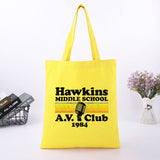 Stranger Things Hellfire Club Handbag Handbag Fashion Shopping Bag Portable Women's
