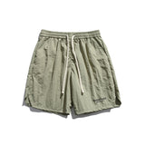 Men Shorts Summer Casual Retro Straight Shorts Men