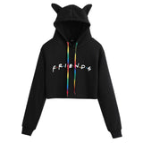 Friends Joey Hoodie Hoodie Printed Fleece Sweatshirt