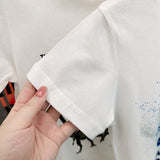 Children T Shrits Children's Clothing Summer Children's Short-Sleeved Printed T-shirt