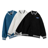 Cream Color Varsity Jacket Baseball Uniform Jacket