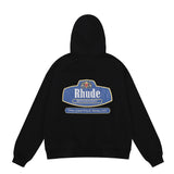 Rhude Hoodie Cotton Hoodie Sweater for Men and Women