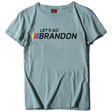 Let's Go Brandon T Shirt Women's Top Short Sleeve T-shirt Women