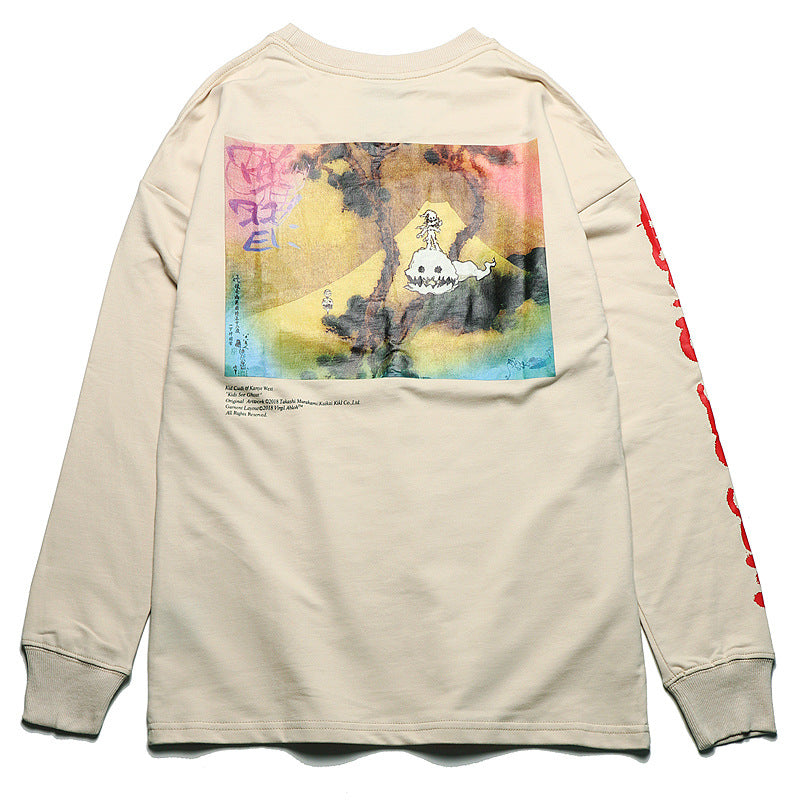 Cpfm Sweatshirt Printed Long Sleeve round Neck T-shirt