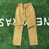 Fog Fear of God Essentials Pant Trousers Drawstring Ribbon Casual Loose Cargo Pants Men