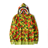 Bape Military Hoodie Men'S And Women'S Casual Camouflage Hooded Sweater