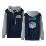Travis Scott Astroworld Hoodie Travis Scott Astroworld Printed Men and Women Contrast Color Autumn and Winter