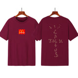 Cactus Jack McDonalds Shirt Joint Singer T-shirt Short Sleeve