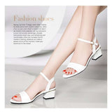 Nude Block Heel Peep Toe Sandals