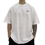 Stussy Shirt Fashion Brand Sports Half Sleeve T-shirt Men and Women Casual
