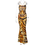 Victoria Beckham Dresses Women's Summer Fashion Printed Dress