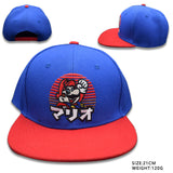 Mario Hat Cartoon Animation Peripheral Embroidered Hip Hop Baseball Cap