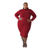 Nina Parker Black Dress Sexy Sheath Dress