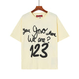 Rrr123 T Shirt Rainbow Greedy Snake Vintage Print Loose T-shirt
