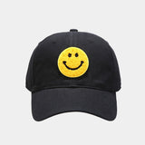 Smiley Face Cap Soft Top Baseball Cap