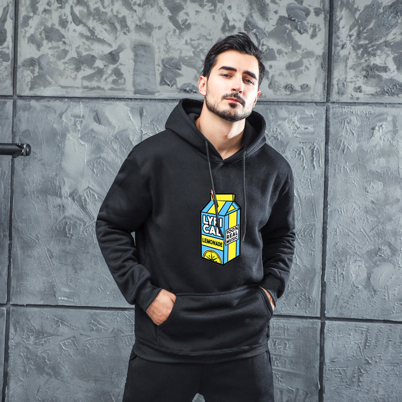 Men's Graphic Hoodie Lemon Hoodie Men's and Women's Autumn and Winter Printing Loose