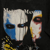 Marilyn Manson T Shirt Ins VTG Tee Three-Party Co-Branded Distressed Retro Short Sleeve T-shirt