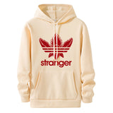 Stranger Things Hoodie Stranger Things Printed Sweater Casual Loose-Fitting Hoodie