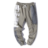 Kanye West Sunday Service Pant Personality Printing plus Velvet Sweatpants Sports Trousers Ankle-Tied Pants