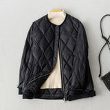 Women Winter Coats Puffer Jacket Down Coat Stitching Denim Lightweight Down Jacket Female Short Winter White Duck Down Coat