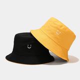 Smiley Face Cap Sun Protection Couple Hat
