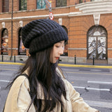 Women Winter Hats Women's Autumn and Winter Casual Knitted Hat