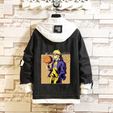 Comic Denim Jacket Men's and Women's Casual Denim Jacket