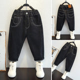 Toddler Boys Pants Boys' Jeans Spring and Autumn Leisure