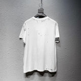 Amiri T Shirt Short Sleeve Printed Casual Hip Hop T-shirt Men