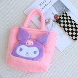 My Melody Bag Cartoon Kuromi Embroidered Kid's Handbag Cute Little Devil