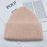 Toboggan Hat Female Autumn and Winter Warm Pullover Cap