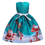 Toddler Girls Sequin Gown Dress Children's Christmas Clothing and Dress Performance Performance Skirt Princess Gown Dress