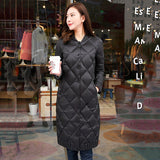 Women Winter Coats Puffer Jacket Down Coat Lightweight Down Jacket Female Stand Collar White Duck Down Coat