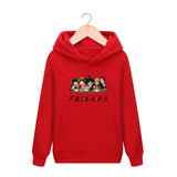 Friends Joey Hoodie Printed Casual Hooded Sweater