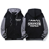 Stranger Things Hellfire Club Hoodie Stranger Things 4 Men's and Women's Baseball Uniform Autumn and Winter